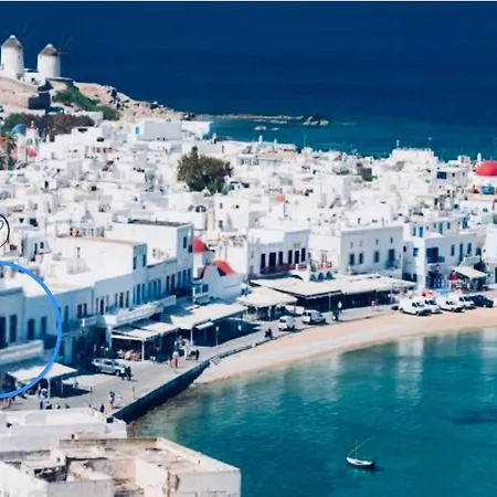 Сasa de vacaciones Mykonos Old Harbor Front With Balcony
