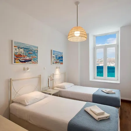 Mykonos Old Harbor Front With Balcony Holiday home *