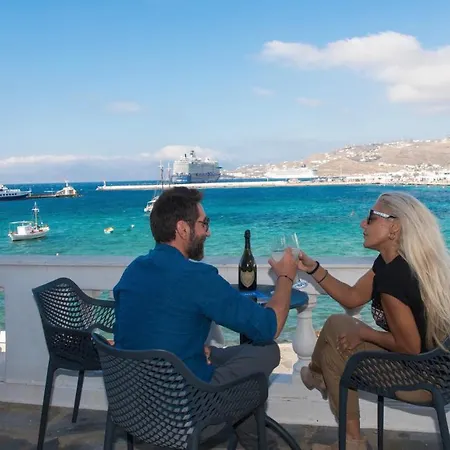Mykonos Old Harbor Front With Balcony Holiday home
