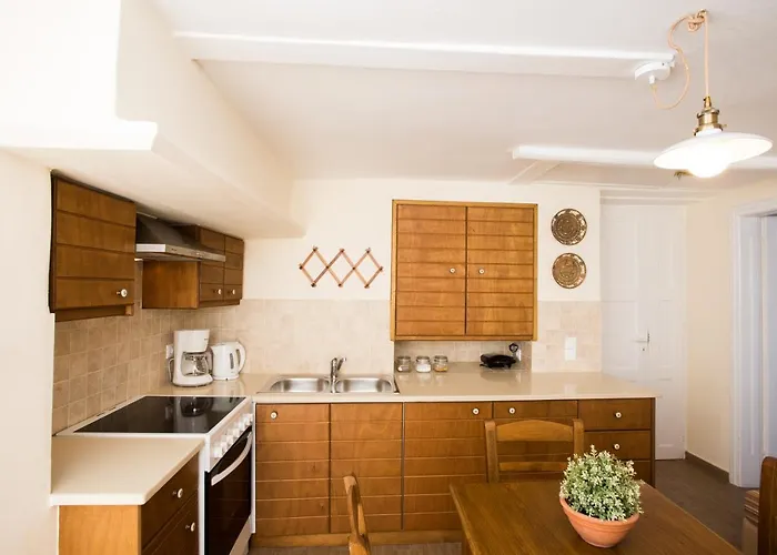 Mykonos Old Harbor Front With Balcony