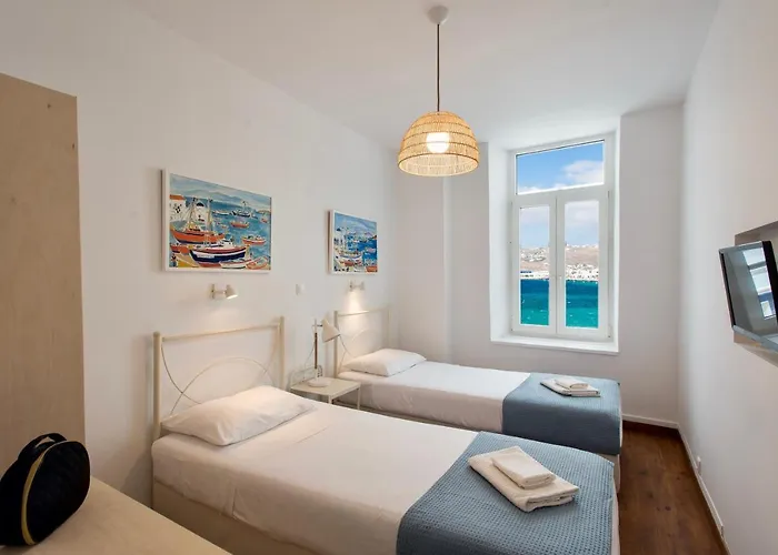 Mykonos Old Harbor Front With Balcony Casa vacanze *