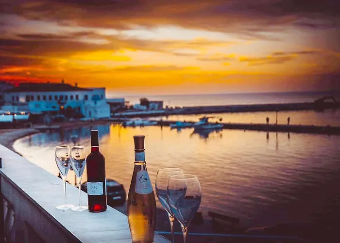Mykonos Old Harbor Front With Balcony Casa vacanze
