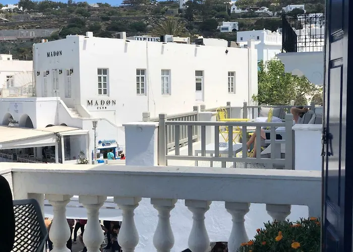 Mykonos Old Harbor Front With Balcony Casa vacanze Mykonos Town